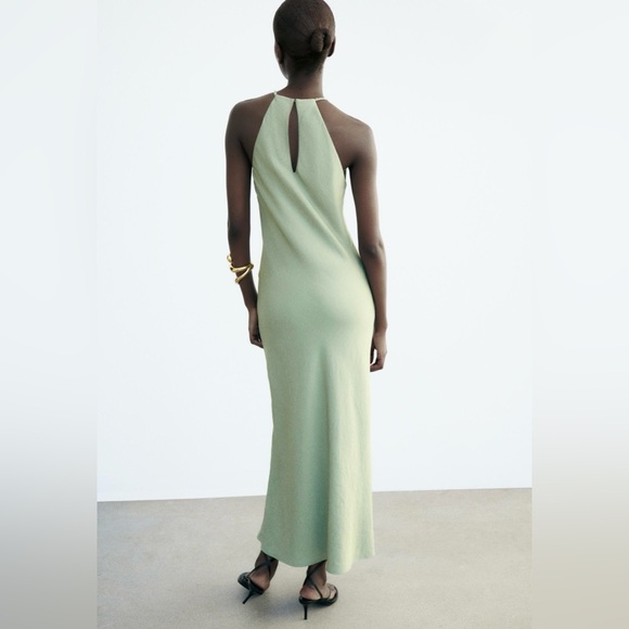 ZARA Satin Dress - Picture 4 of 11